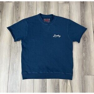 Lucky Brand Limited Edition Men’s Sz M Embroidered S/S Heavyweight T-Shirt